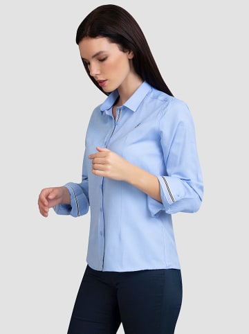 SIR RAYMOND TAILOR Blouse "Lola" lichtblauw