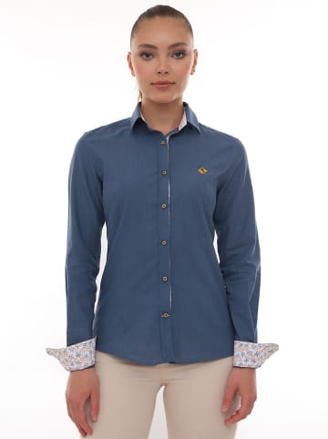 SIR RAYMOND TAILOR Blouse "Flora" blauw