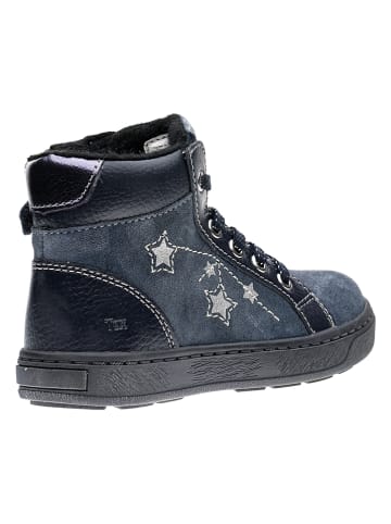 Ciao Leren sneakers donkerblauw