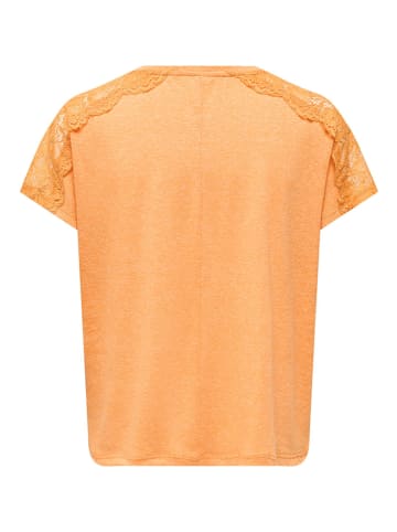 ONLY Koszulka "Augusta" w kolorze pomarańczowym
