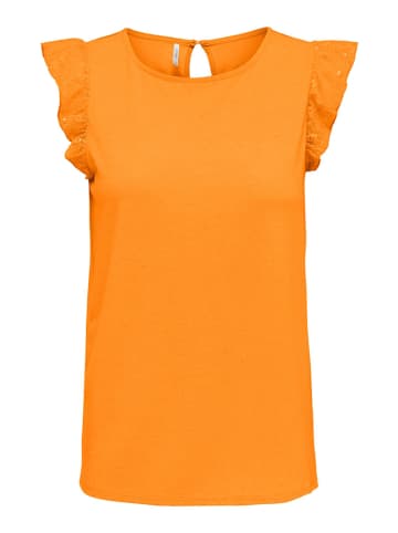 ONLY Top "Augusta" oranje