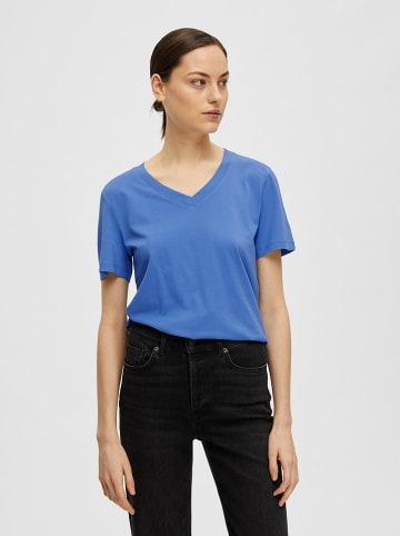 SELECTED FEMME Shirt "Essential" in Hellblau