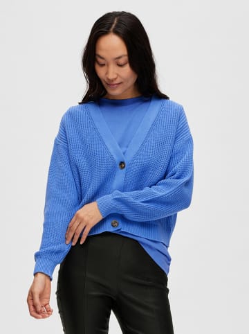 SELECTED FEMME Vest "Sinna" lichtblauw