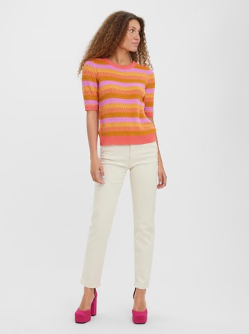 Vero Moda Pullover "Miami" in Orange/ Rosa