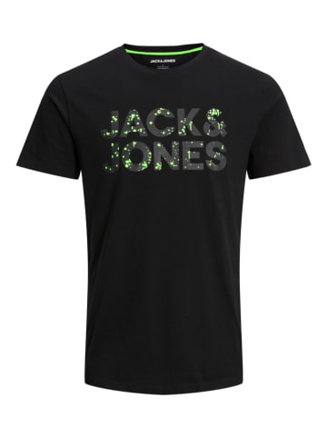 Jack & Jones Koszulka "Neon" w kolorze czarnym