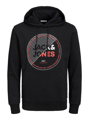 Jack & Jones Hoodie "Ralf" in Schwarz