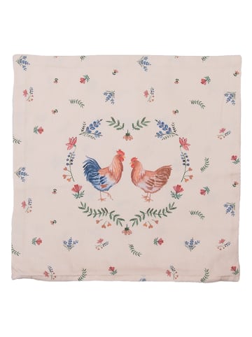 Clayre & Eef Kissenhülle in Creme - (B)40 x (H)40 cm