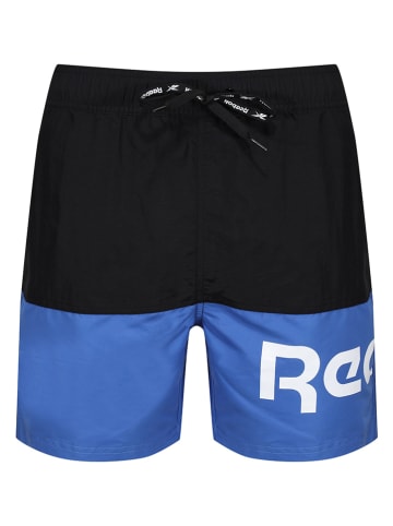 Reebok Zwemshort "Deakin" zwart/blauw