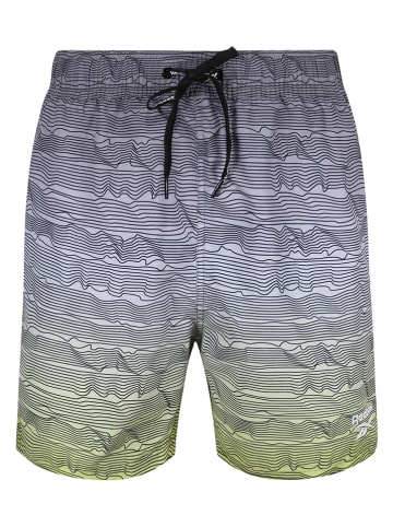 Reebok Zwemshort "Robinson" grijs/geel