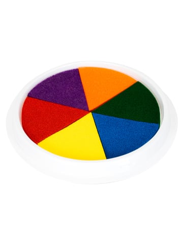 SUNNYSUE Riesen-Stempelkissen in Bunt - Ø 18 cm