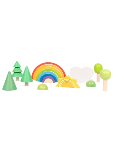 SUNNYSUE 21tlg. Spielset "Regenbogenland" - ab 3 Jahren