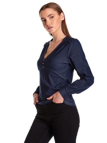 Vive Maria Blouse "Nevada" donkerblauw