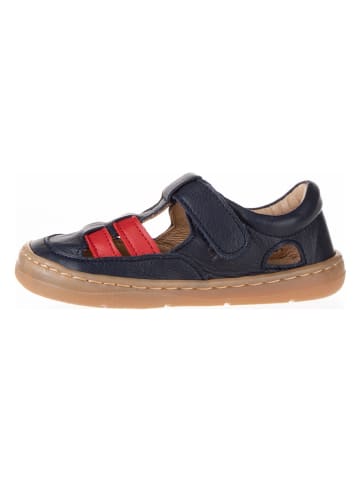 BO-BELL Leder-Halbsandalen in Dunkelblau