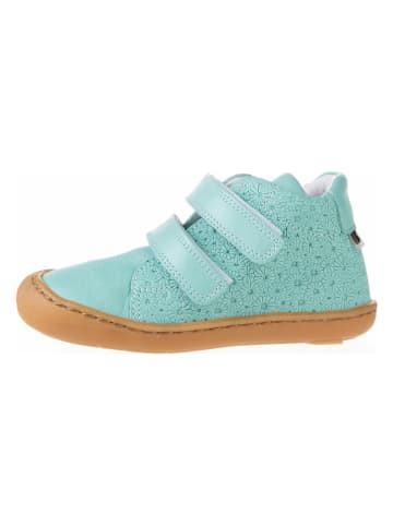 BO-BELL Leder-Sneakers in Türkis