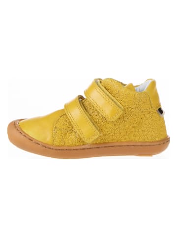 BO-BELL Skórzane sneakersy w kolorze żółtym
