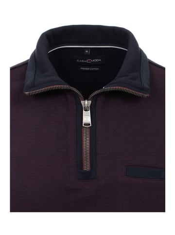 CASAMODA Sweatshirt in Pflaume