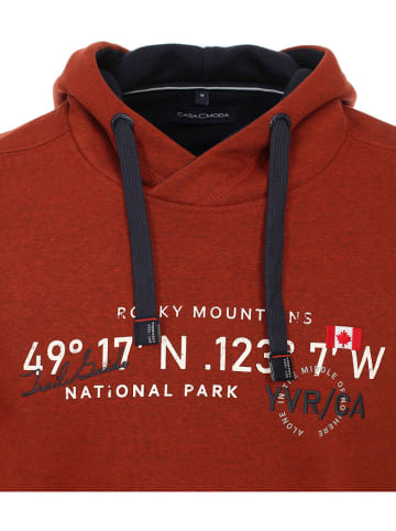 CASAMODA Hoodie in Rot
