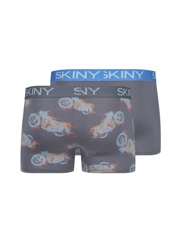 Skiny 2-delige set: boxershorts grijs