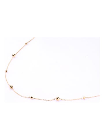 Revoni Gold-Halskette mit Schmuckelementen - (L)45 cm
