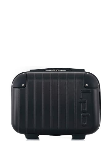 Les P´tites Bombes Beautycase "Hambourg-K" zwart - (B)30 x (H)23 x (D)16 cm