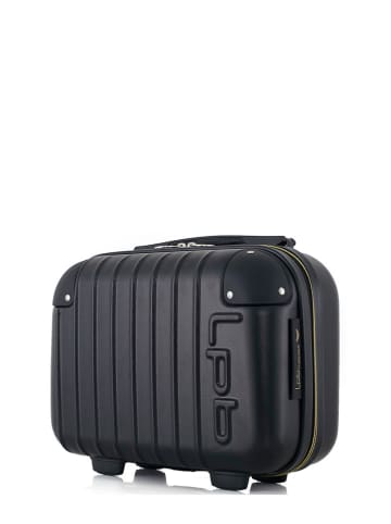 Les P´tites Bombes Beautycase "Hambourg-K" in Schwarz - (B)30 x (H)23 x (T)16 cm