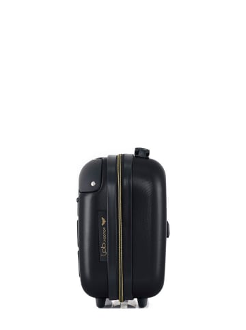 Les P´tites Bombes Beautycase "Hambourg-K" in Schwarz - (B)30 x (H)23 x (T)16 cm