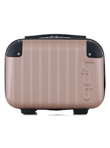 Les P´tites Bombes Beautycase "Hambourg-K" in Pink - (B)30 x (H)23 x (T)16 cm