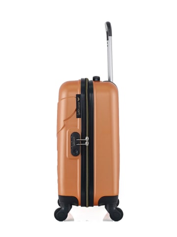 Les P´tites Bombes Hardcase-trolley "Hambourg" oranje - (B)35 x (H)55 x (D)21 cm