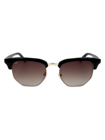 MCM Damen-Sonnenbrille in Schwarz/ Gold