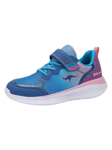 Kangaroos Sneakers "Activity" blauw/lichtroze