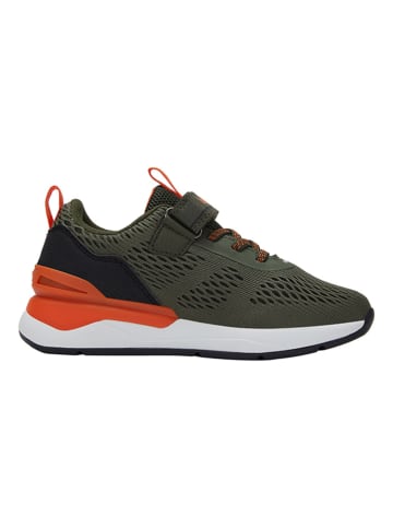Kangaroos Sneakersy "Rule EV" w kolorze oliwkowo-pomarańczowym