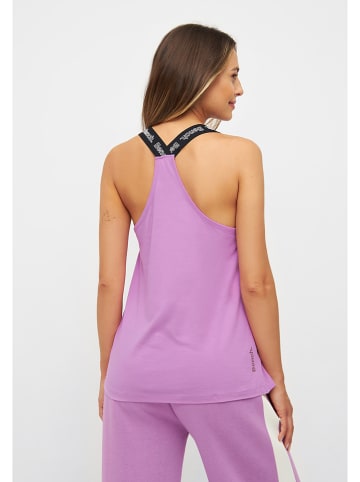 Bench Top w kolorze fioletowym do yogi
