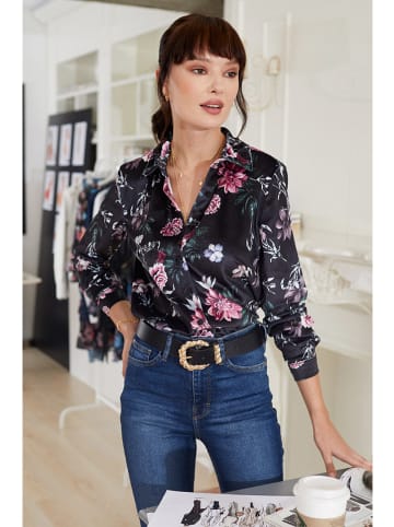 Milan Kiss Blouse zwart/meerkleurig