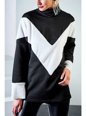 LA Angels Sweatshirt in Schwarz/ Creme