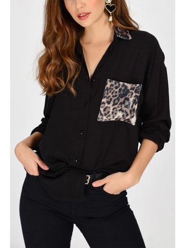LA Angels Bluse in Schwarz