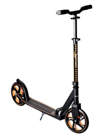 muuwmi Scooter "Muuwmi Aluminium Scooter Pro 215" in Schwarz/ Orange - ab 5 Jahren