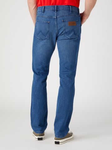 Wrangler Dżinsy "Greensboro" - Regular fit - w kolorze granatowym