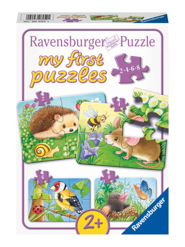 Ravensburger 20-delige puzzel "Tuinbewoners" - vanaf 2 jaar