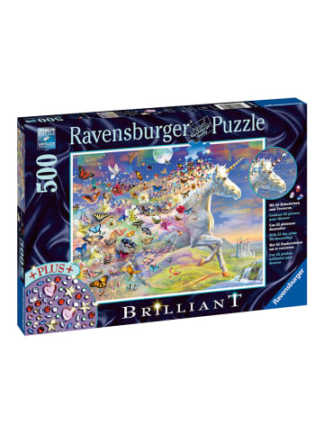 Ravensburger 500-delige puzzel "Vlinder-eenhoorn" - vanaf 10 jaar