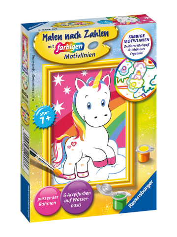 Ravensburger Malen nach Zahlen-Set "Süßes Einhorn" - ab 7 Jahren