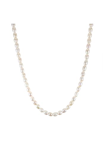Yamato Pearls Vergold. Halskette mit Perlen - (L)44 cm