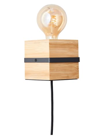 Brilliant Wandlamp "Benny" lichtbruin - (L)10 x (B)10 cm