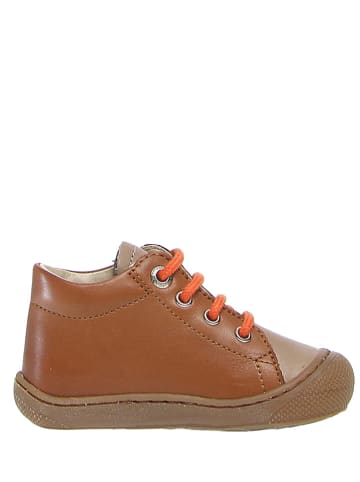 Naturino Leder-Sneakers in Hellbraun