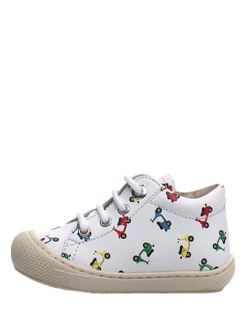 Naturino Skórzane sneakersy w kolorze białym