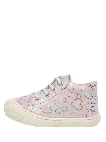 Naturino Leder-Sneakers in Rosa