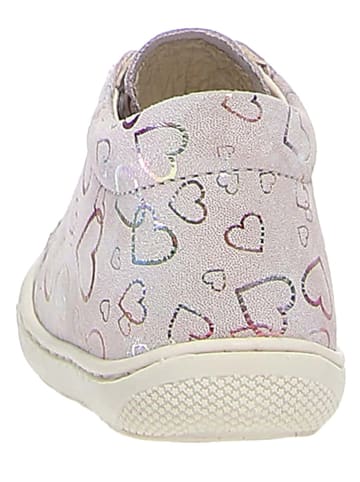 Naturino Leder-Sneakers in Rosa