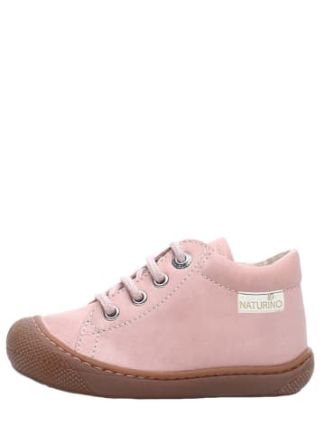 Naturino Leren sneakers lichtroze