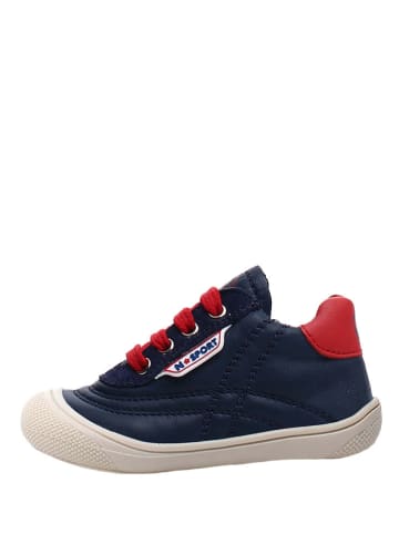 Naturino Skórzane sneakersy w kolorze granatowym