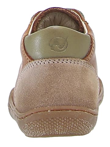 Naturino Leren sneakers lichtbruin