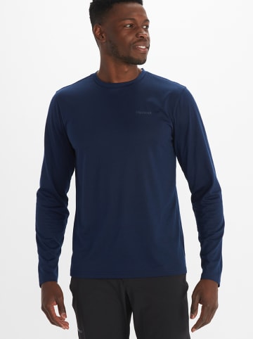 Marmot Functioneel shirt "LS-Arctic" donkerblauw